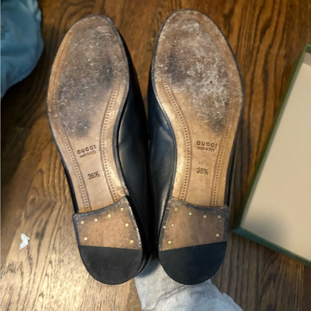 Black Gucci Loafers size 6.5! (36.5) - Picture 7 of 7